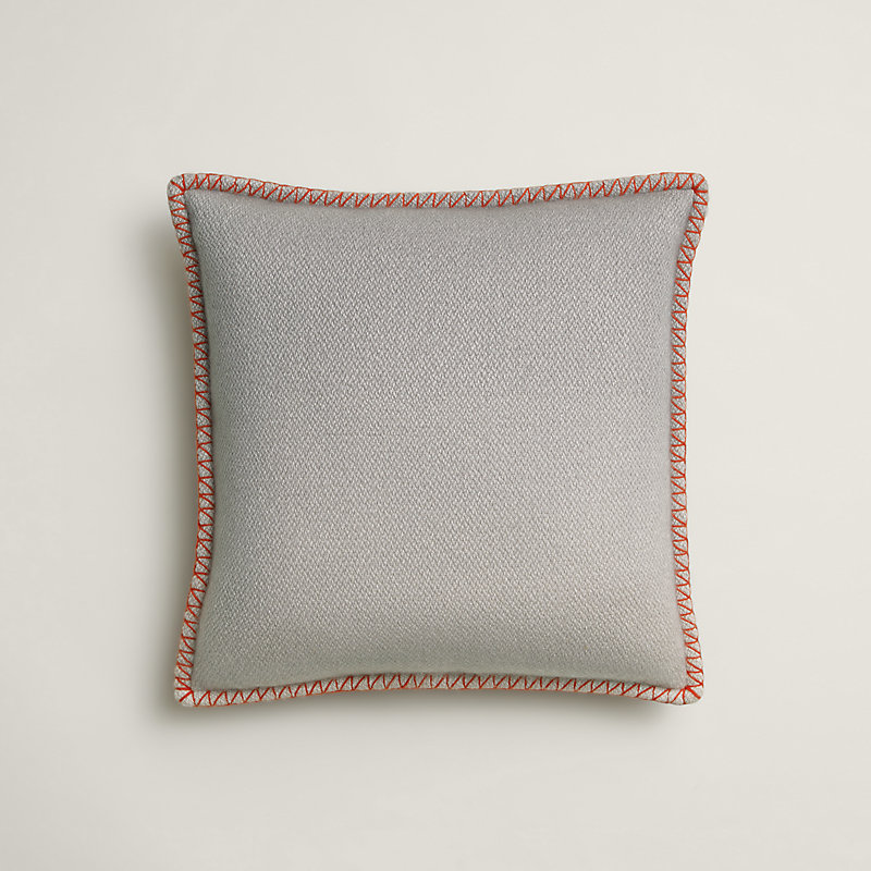 Altitude pillow - Grey | Hermès USA